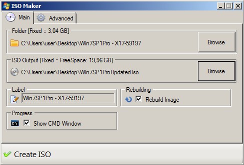 ISO Maker